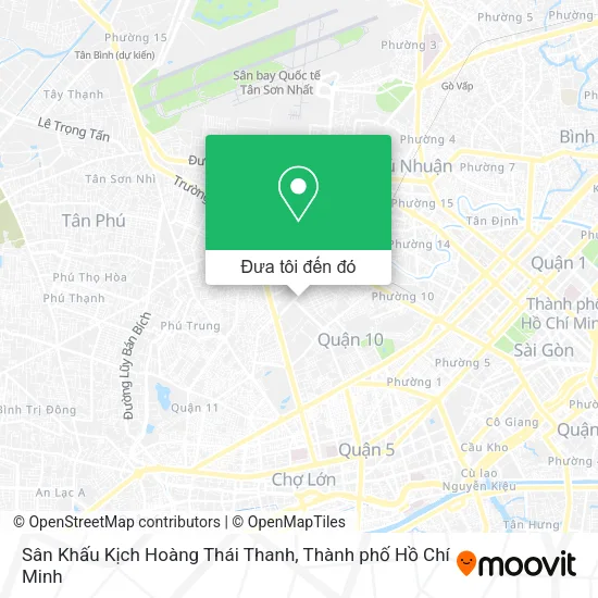 Bản đồ Sân Khấu Kịch Hoàng Thái Thanh
