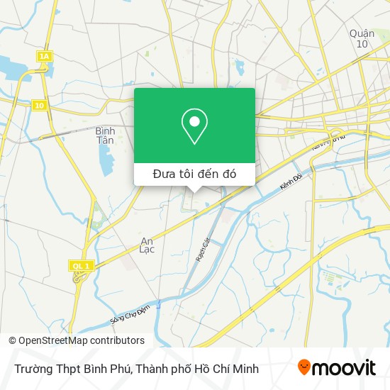 Bản đồ Trường Thpt Bình Phú