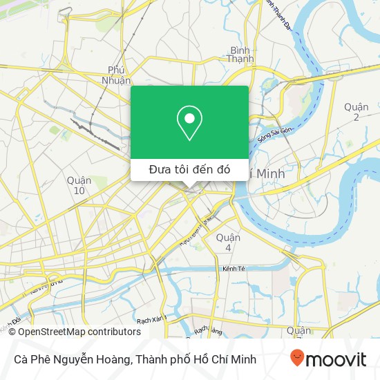 Bản đồ Cà Phê Nguyễn Hoàng
