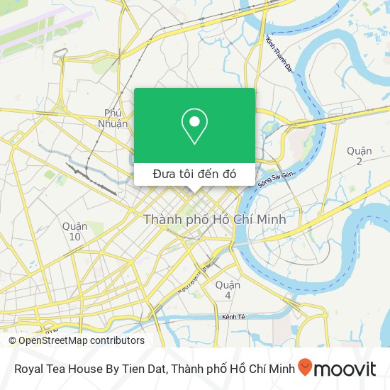 Bản đồ Royal Tea House By Tien Dat