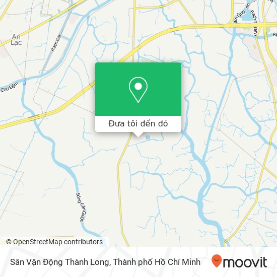 Bản đồ Sân Vận Động Thành Long