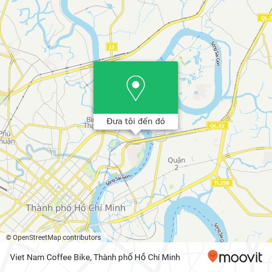 Bản đồ Viet Nam Coffee Bike