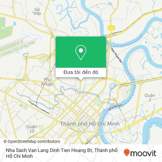 Bản đồ Nha Sach Van Lang Dinh Tien Hoang Bt