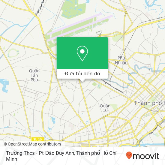 Bản đồ Trường Thcs - Pt Đào Duy Anh
