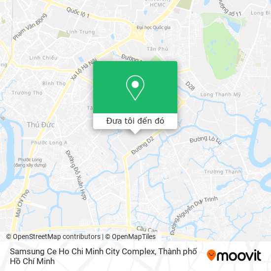 Bản đồ Samsung Ce Ho Chi Minh City Complex