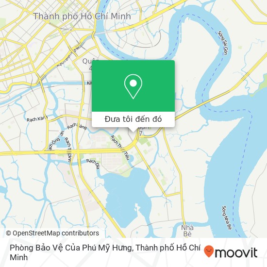 Bản đồ Phòng Bảo Vệ Của Phú Mỹ Hưng