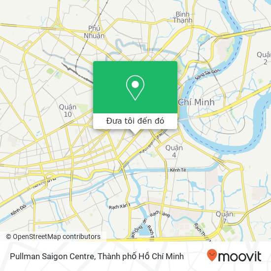 Bản đồ Pullman Saigon Centre