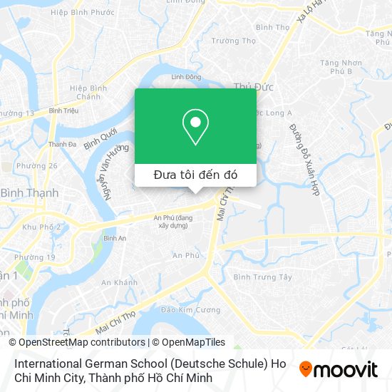 Bản đồ International German School (Deutsche Schule) Ho Chi Minh City