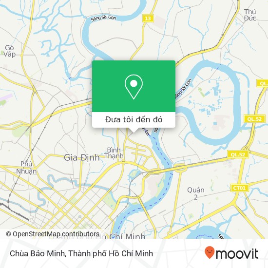 Bản đồ Chùa Bảo Minh