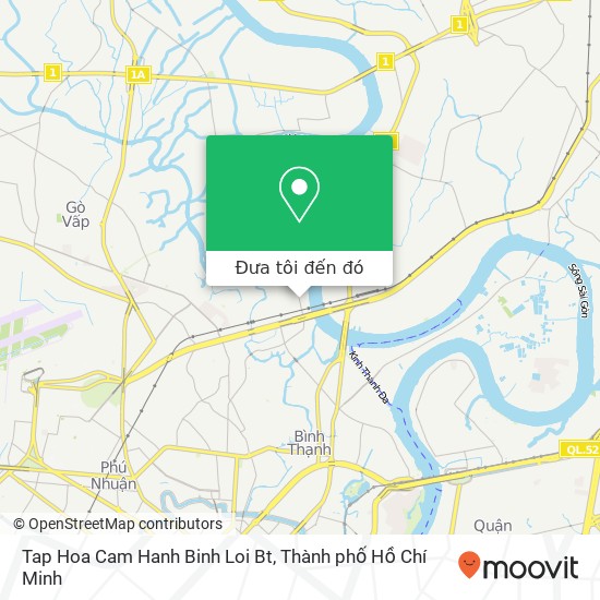 Bản đồ Tap Hoa Cam Hanh Binh Loi Bt
