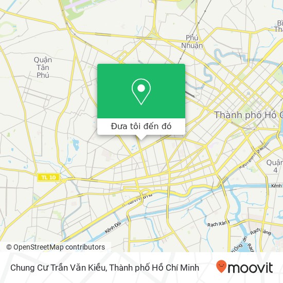 Bản đồ Chung Cư Trần Văn Kiều