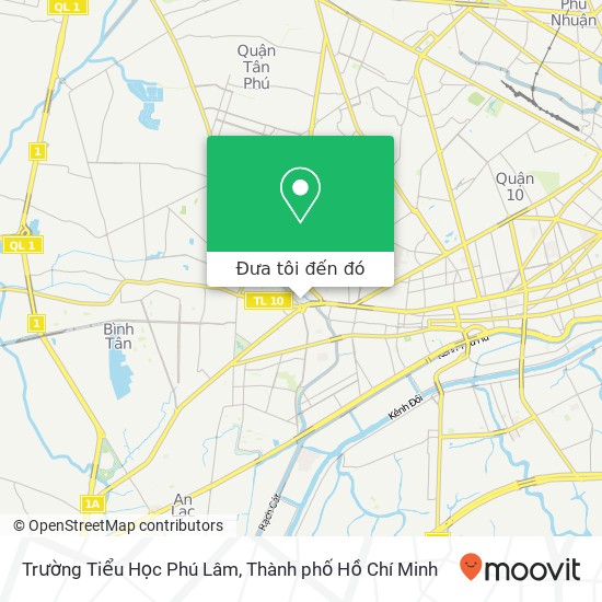 Bản đồ Trường Tiểu Học Phú Lâm