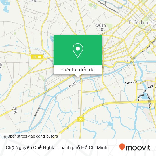 Bản đồ Chợ Nguyễn Chế Nghĩa