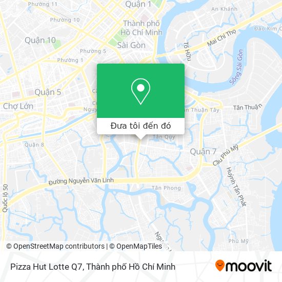 Bản đồ Pizza Hut Lotte Q7