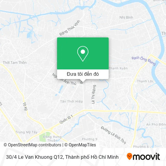 Bản đồ 30/4 Le Van Khuong Q12