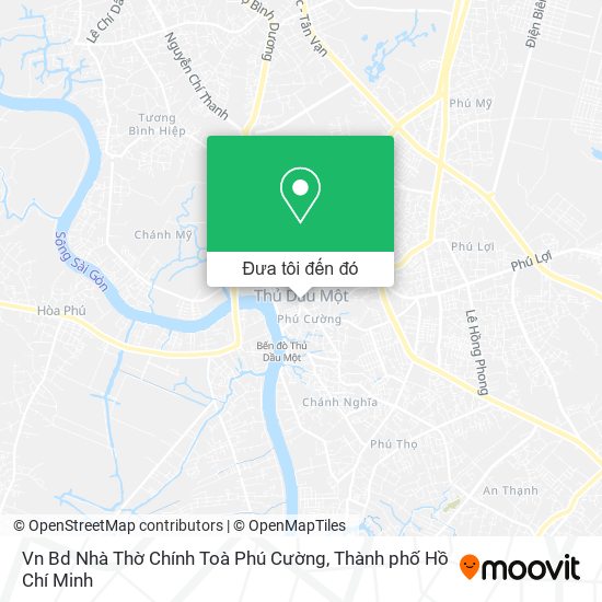 Bản đồ Vn Bd Nhà Thờ Chính Toà Phú Cường