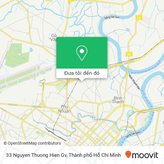 Bản đồ 33 Nguyen Thuong Hien Gv