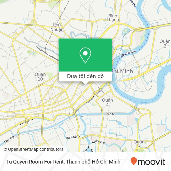 Bản đồ Tu Quyen Room For Rent