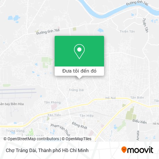 Bản đồ Chợ Trảng Dài