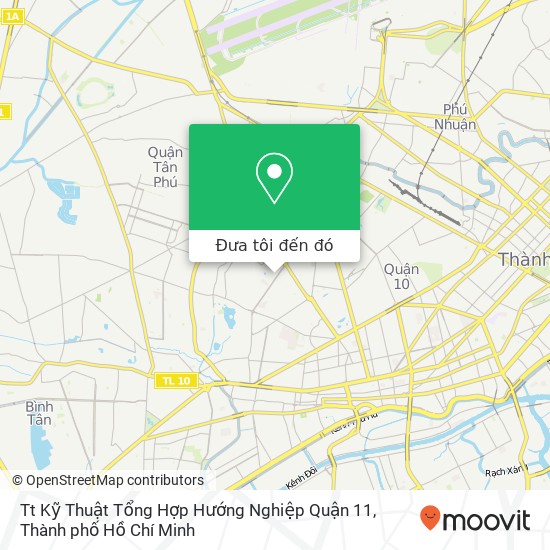 Bản đồ Tt Kỹ Thuật Tổng Hợp Hướng Nghiệp Quận 11