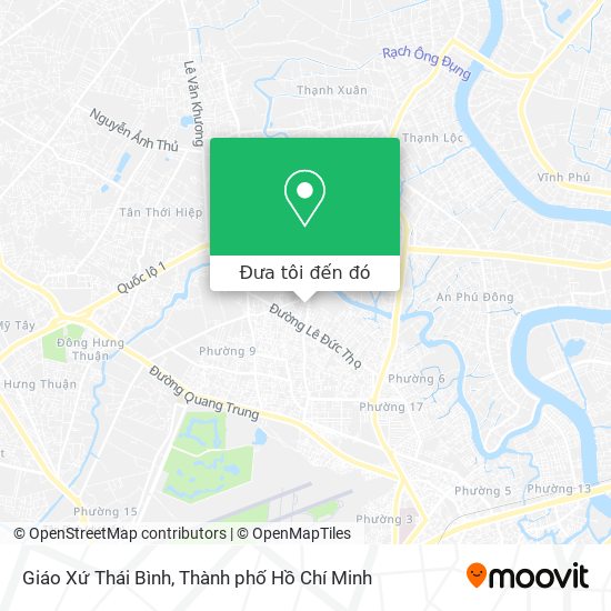 Bản đồ Giáo Xứ Thái Bình