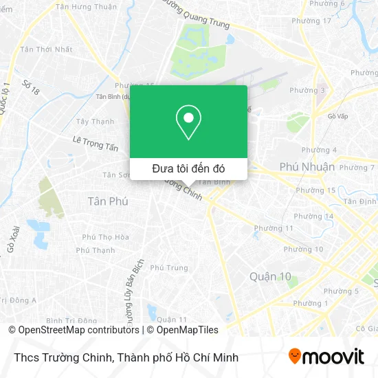 Bản đồ Thcs Trường Chinh