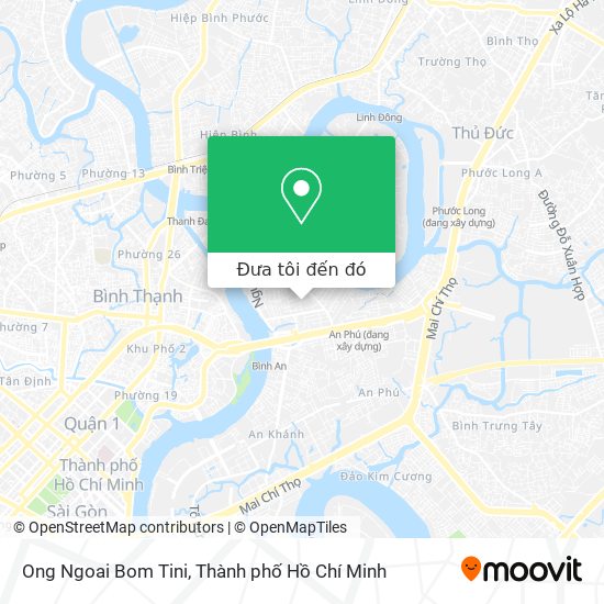 Bản đồ Ong Ngoai Bom Tini