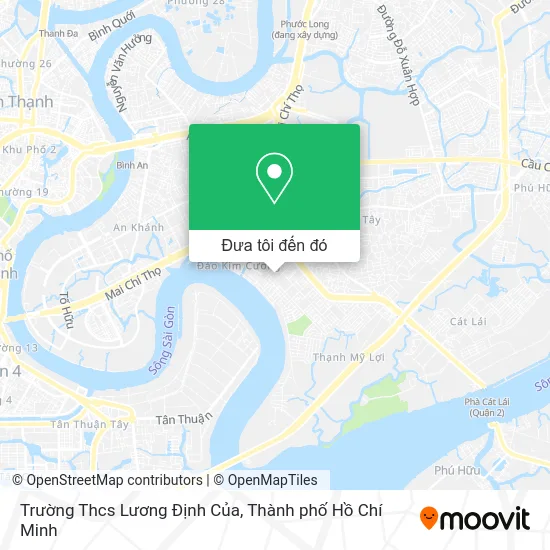 Bản đồ Trường Thcs Lương Định Của