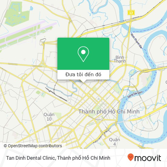 Bản đồ Tan Dinh Dental Clinic