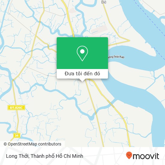 Bản đồ Long Thới