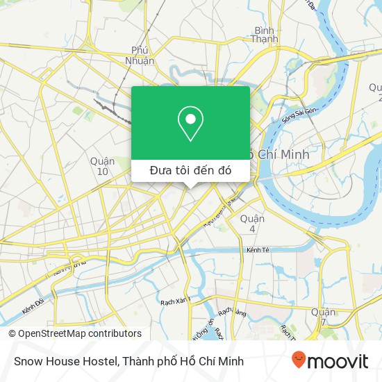 Bản đồ Snow House Hostel