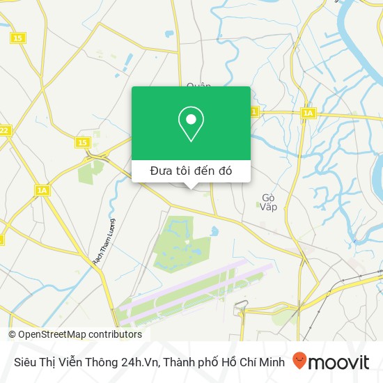 Bản đồ Siêu Thị Viễn Thông 24h.Vn