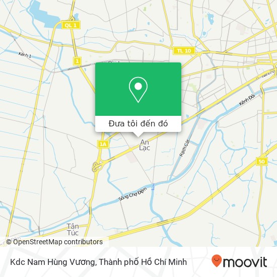 Bản đồ Kdc Nam Hùng Vương