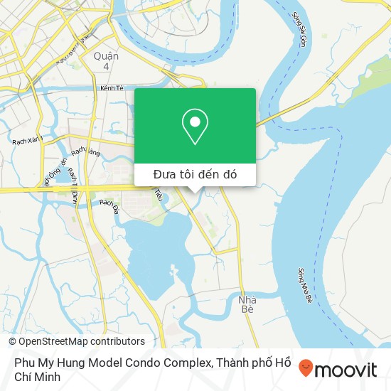 Bản đồ Phu My Hung Model Condo Complex