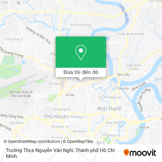 Bản đồ Trường Thcs Nguyễn Văn Nghi