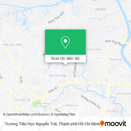 Bản đồ Trường Tiểu Học Nguyễn Trãi
