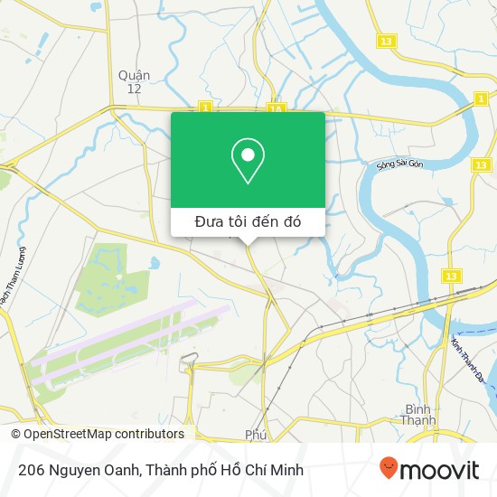 Bản đồ 206 Nguyen Oanh