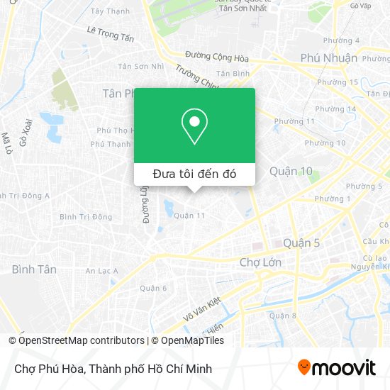 Bản đồ Chợ Phú Hòa
