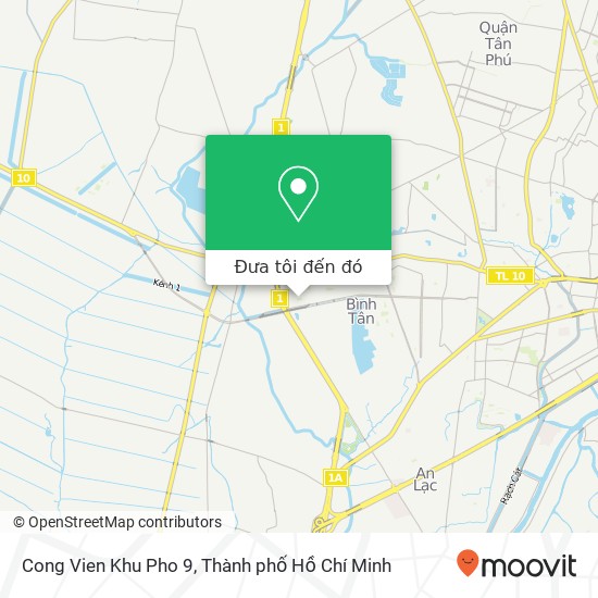 Bản đồ Cong Vien Khu Pho 9