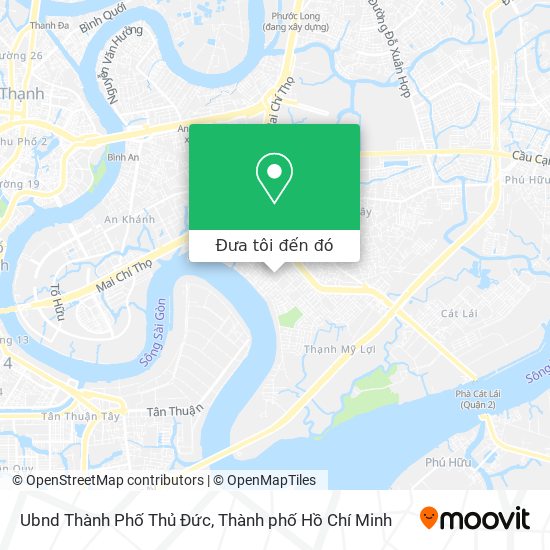 Bản đồ Ubnd Thành Phố Thủ Đức