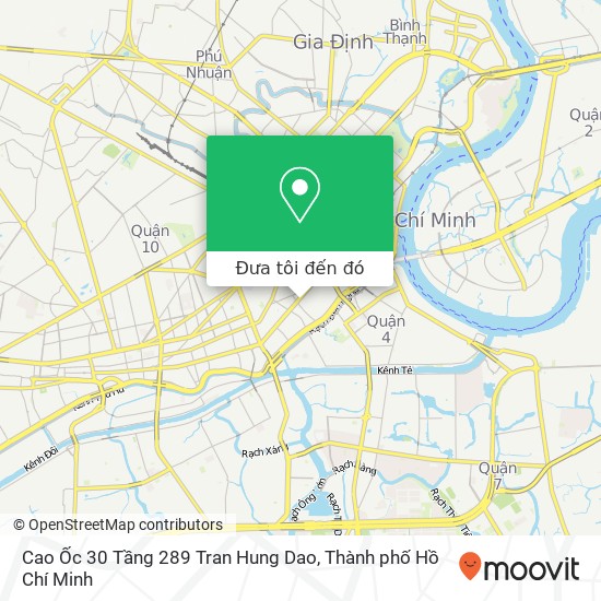Bản đồ Cao Ốc  30 Tầng 289 Tran Hung Dao