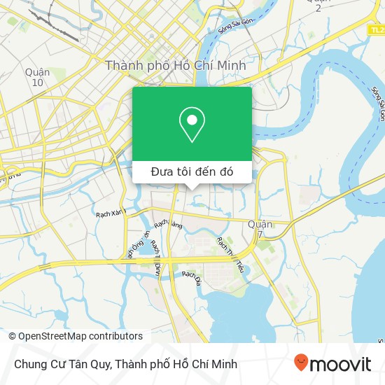 Bản đồ Chung Cư Tân Quy