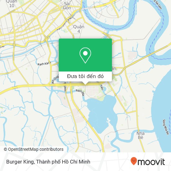 Bản đồ Burger King