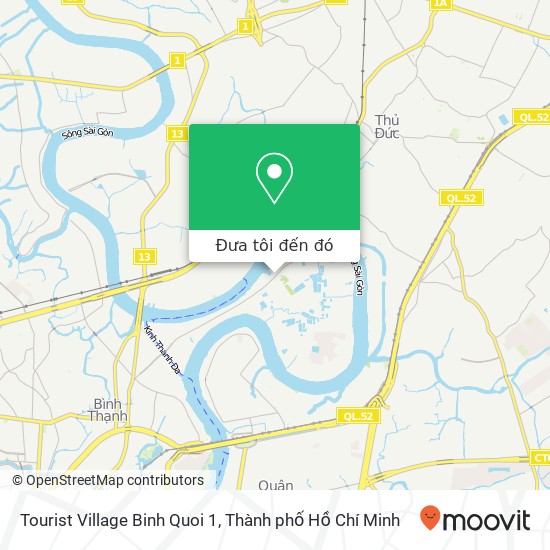 Bản đồ Tourist Village Binh Quoi 1