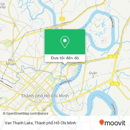 Bản đồ Van Thanh Lake