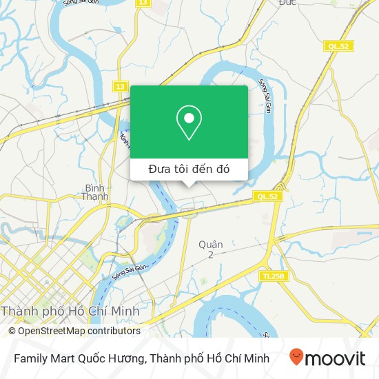 Bản đồ Family Mart Quốc Hương