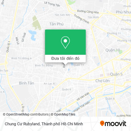Bản đồ Chung Cư Rubyland