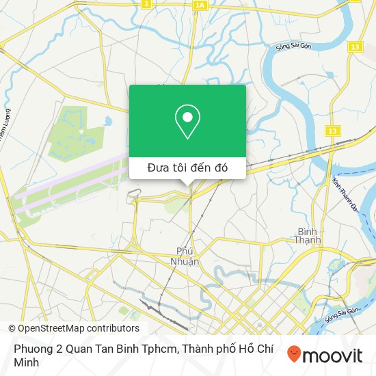 Bản đồ Phuong 2 Quan Tan Binh Tphcm