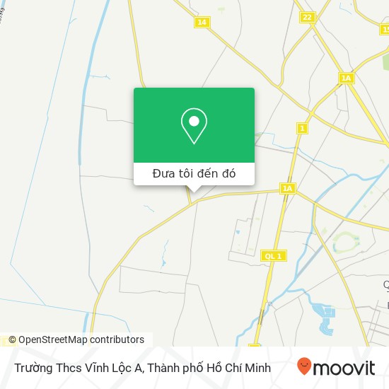 Bản đồ Trường Thcs Vĩnh Lộc A