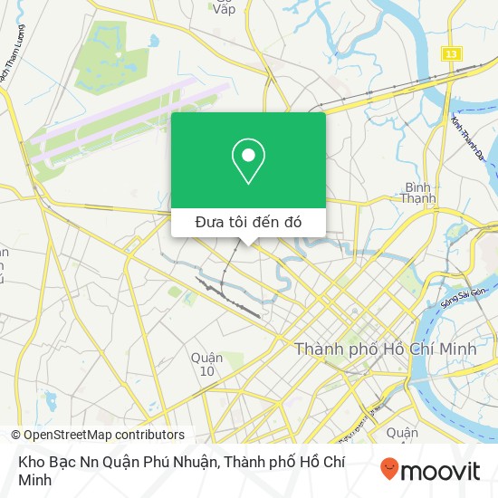 Bản đồ Kho Bạc Nn Quận Phú Nhuận